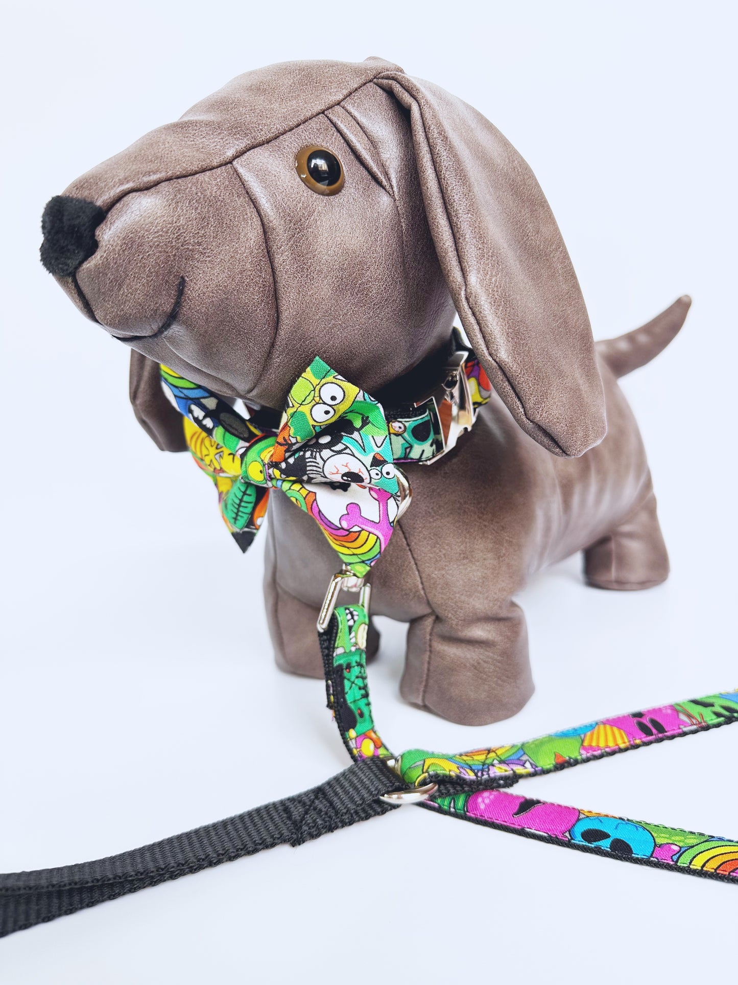 Little Monsters Double D Safety Lock Dog Collar