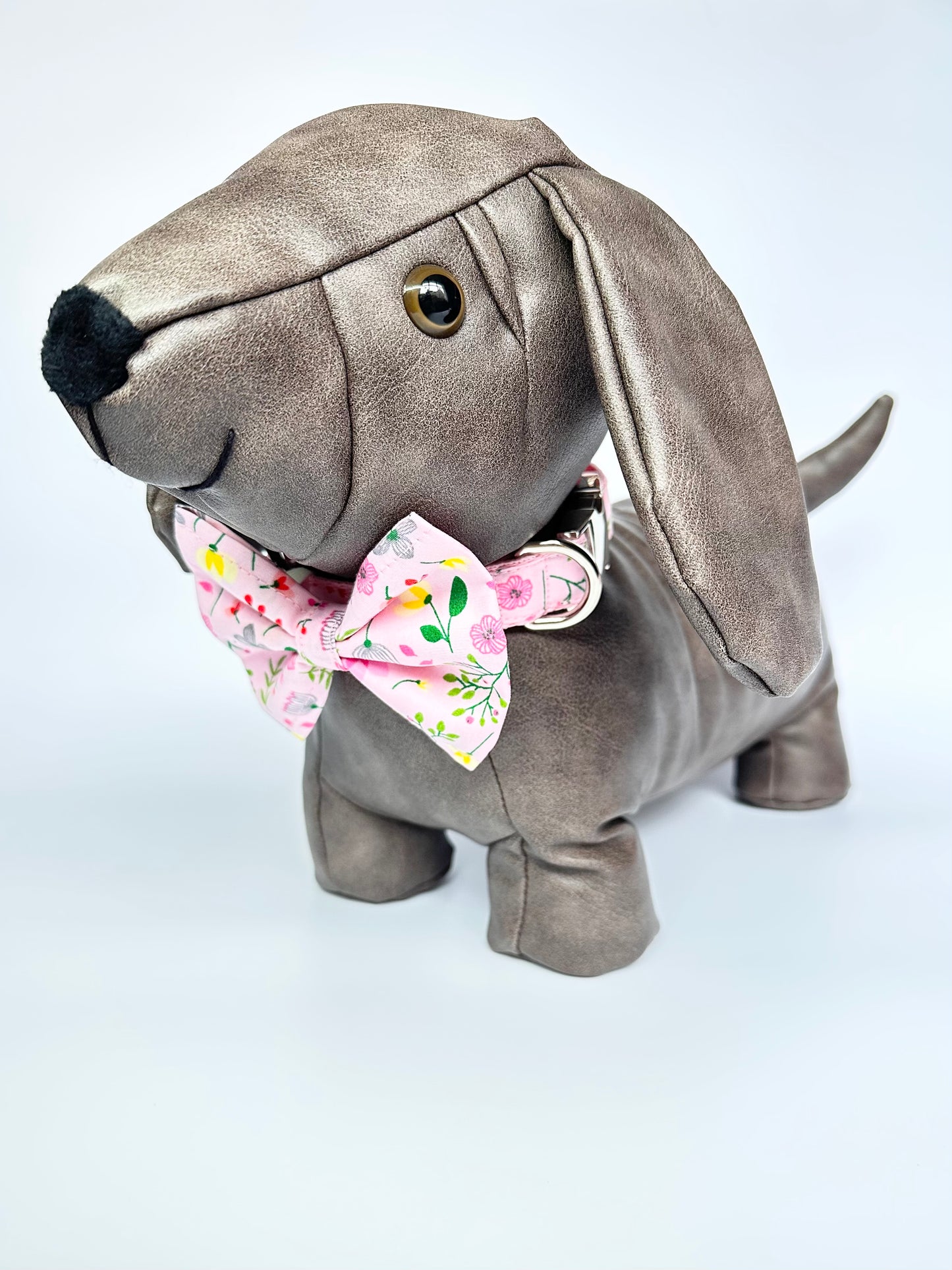 Pretty In Pink Double D Safety Lock Dog Collar