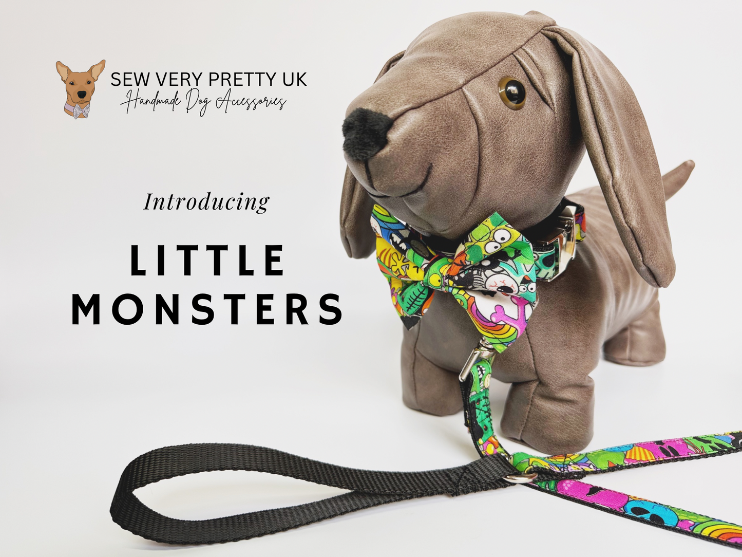 Little Monsters Double D Safety Lock Dog Collar