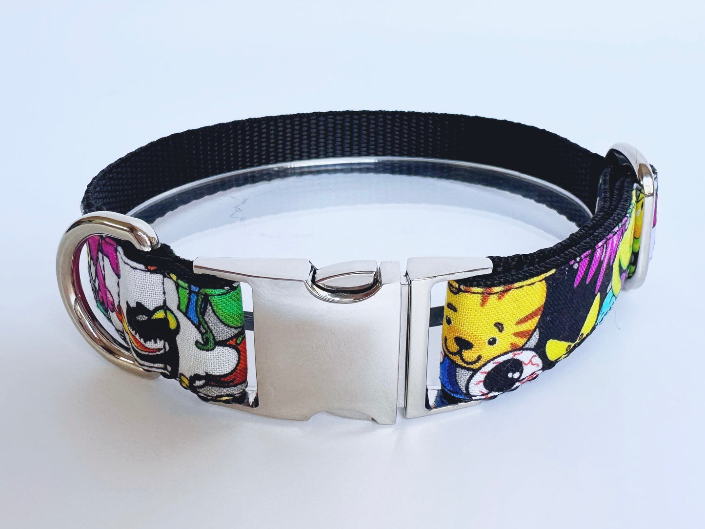 Little Monsters Double D Safety Lock Dog Collar
