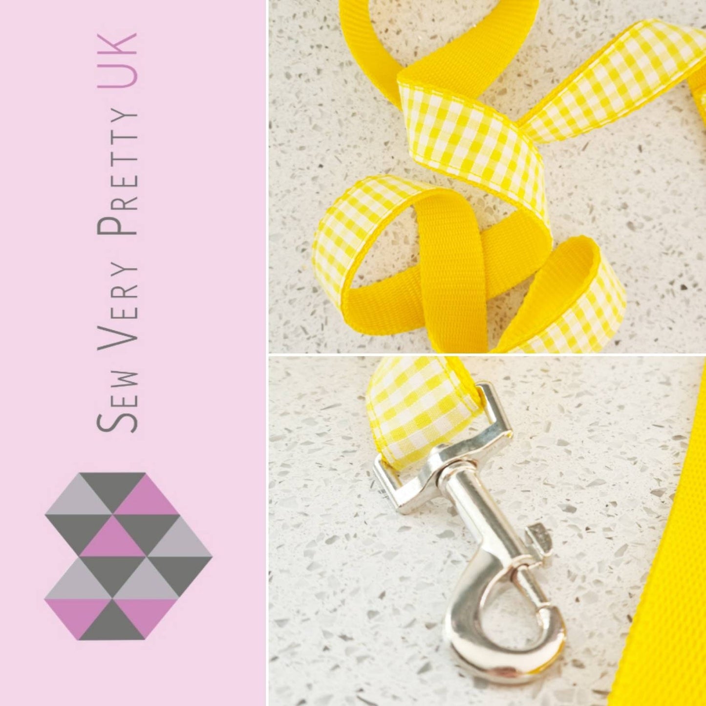 Yellow gingham lead