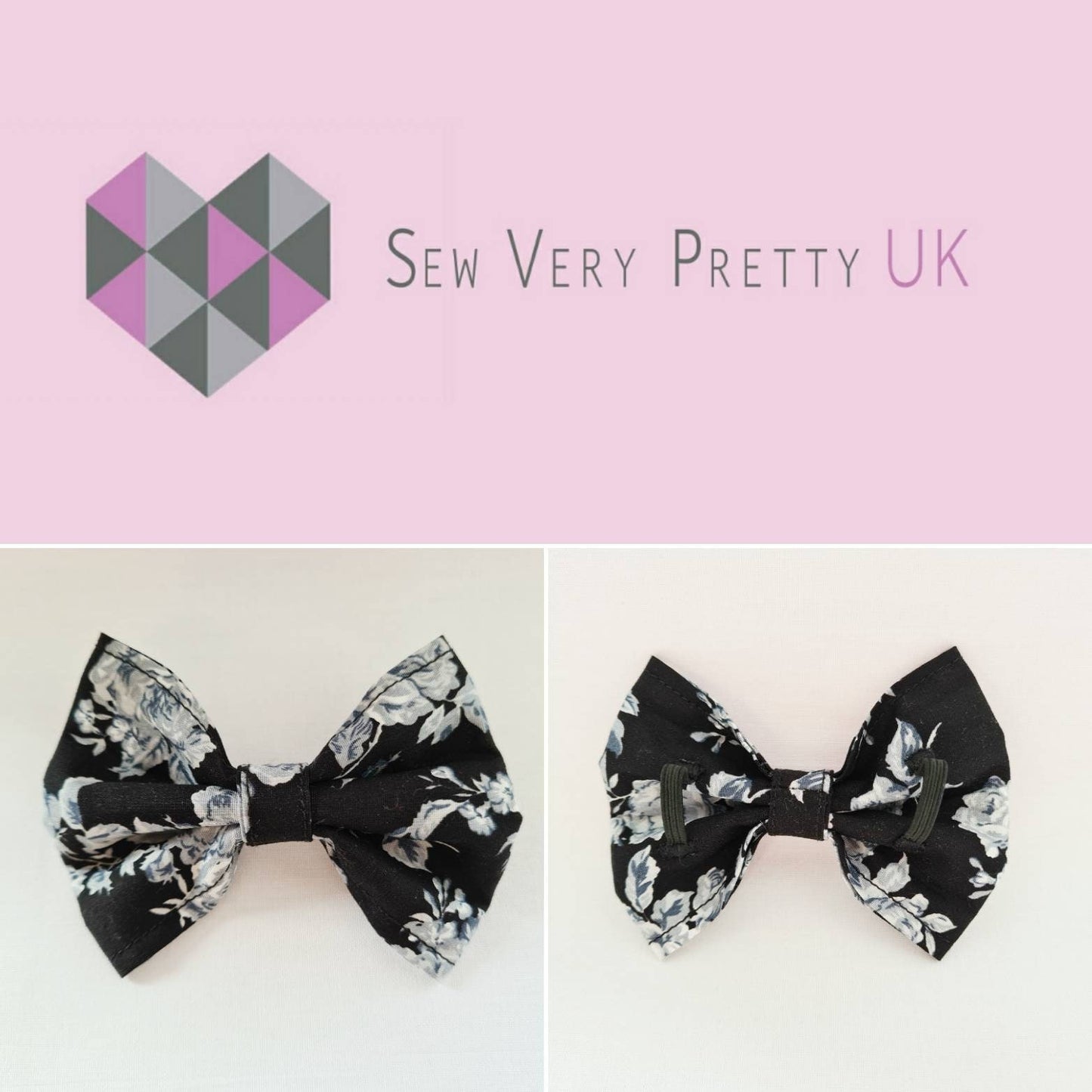 English rose bow tie
