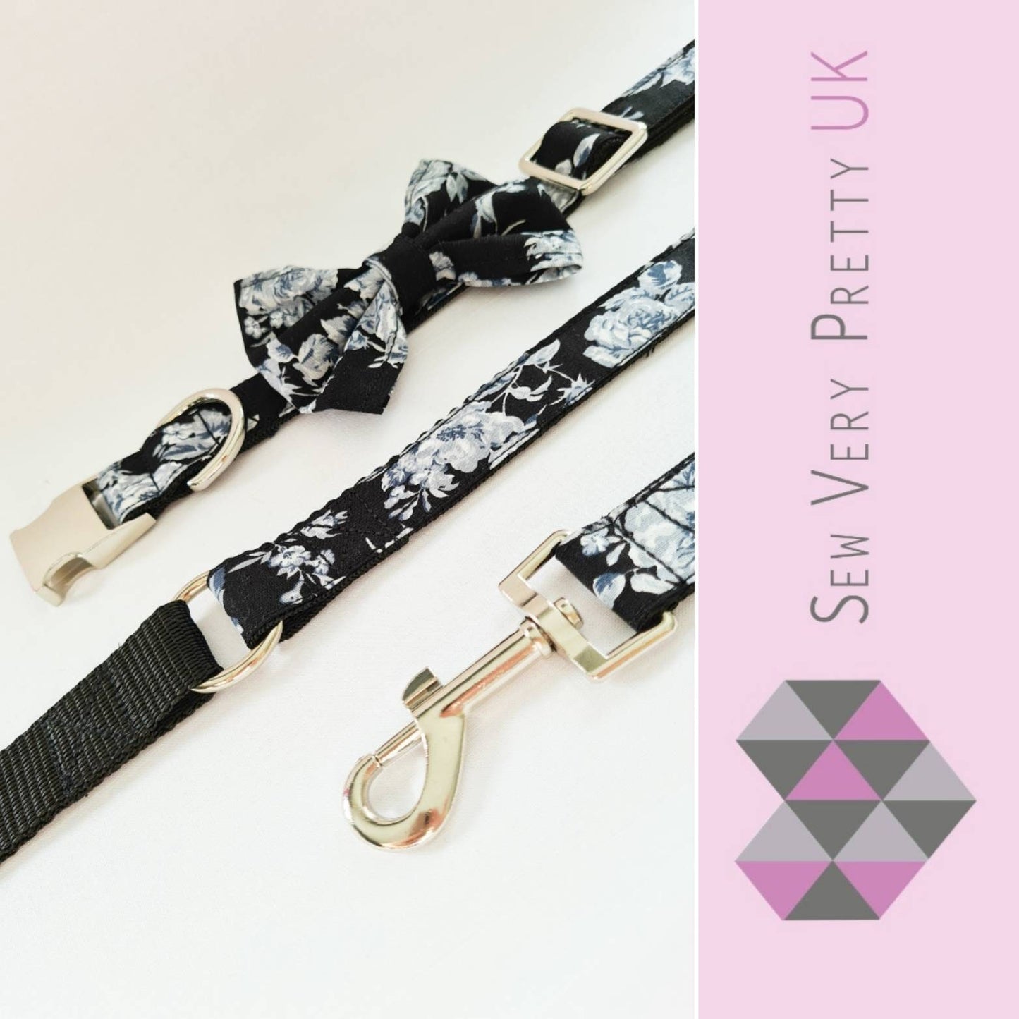 English rose bow tie