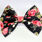 Rockabilly Rose Collar, Lead & Bow Set