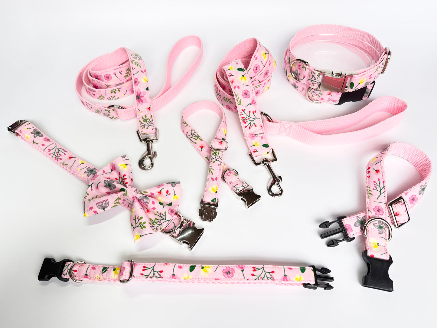 Pretty In Pink Dog Collar