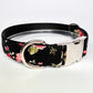 Rockabilly Rose Dog Collar