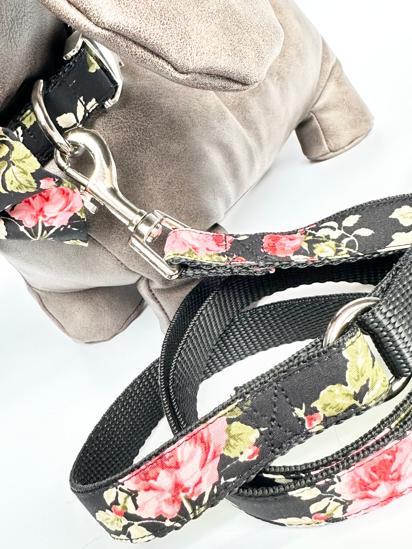 Rockabilly Rose Dog Collar