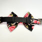 Rockabilly Rose Collar, Lead & Bow Set