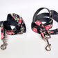 Rockabilly Rose Collar, Lead & Bow Set