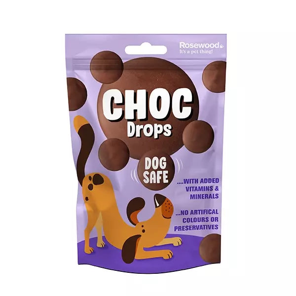Rosewood Choc Drops For Dogs