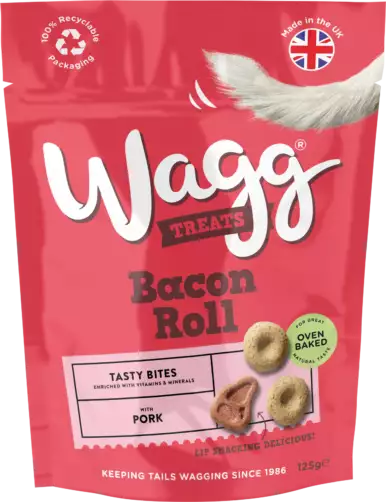 Wagg Bacon Roll Tasty Bites with pork 125g