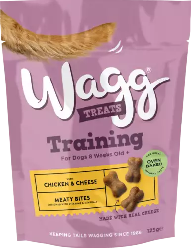 Wagg Training Treats with chicken and cheese 125g