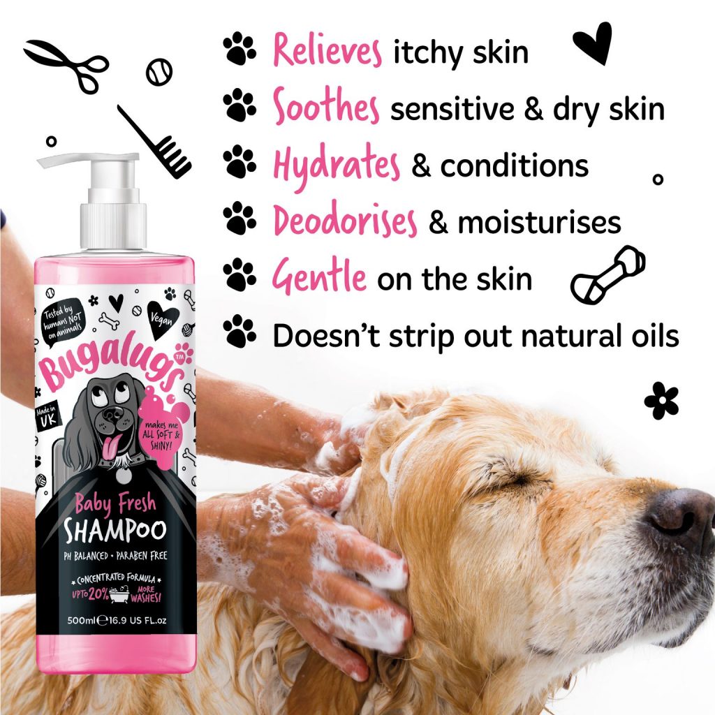 Bugalugs Baby Fresh Dog Shampoo 250ml