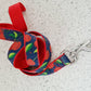 Red cherries dog lead