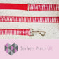 Red gingham lead