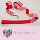 Red gingham lead