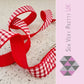 Red gingham lead