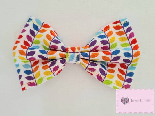 Rainbow bow tie