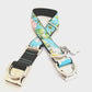 Wild Flowers Double D Safety Lock Dog Collar