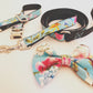 Wild Flowers Double D Safety Lock Dog Collar
