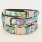 Wild Flowers Double D Safety Lock Dog Collar