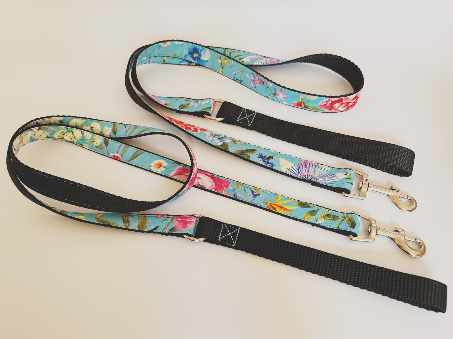 Wild Flowers Collar, Lead & Bow Set